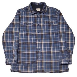 L.L Bean Fleece Lined Flannel